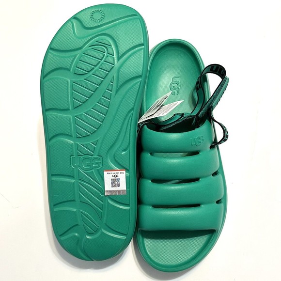 Men's UGG Sport Yeah Sandal Slide Green Size 12 US [1132150] EDGR - Picture 5 of 7
